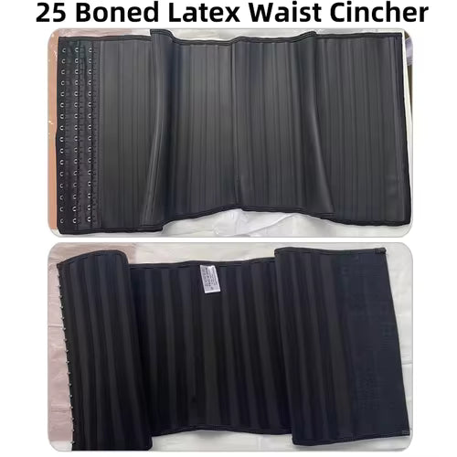 Oferta Especial: Corsé de Látex Reductor con 25 Varillas de Acero